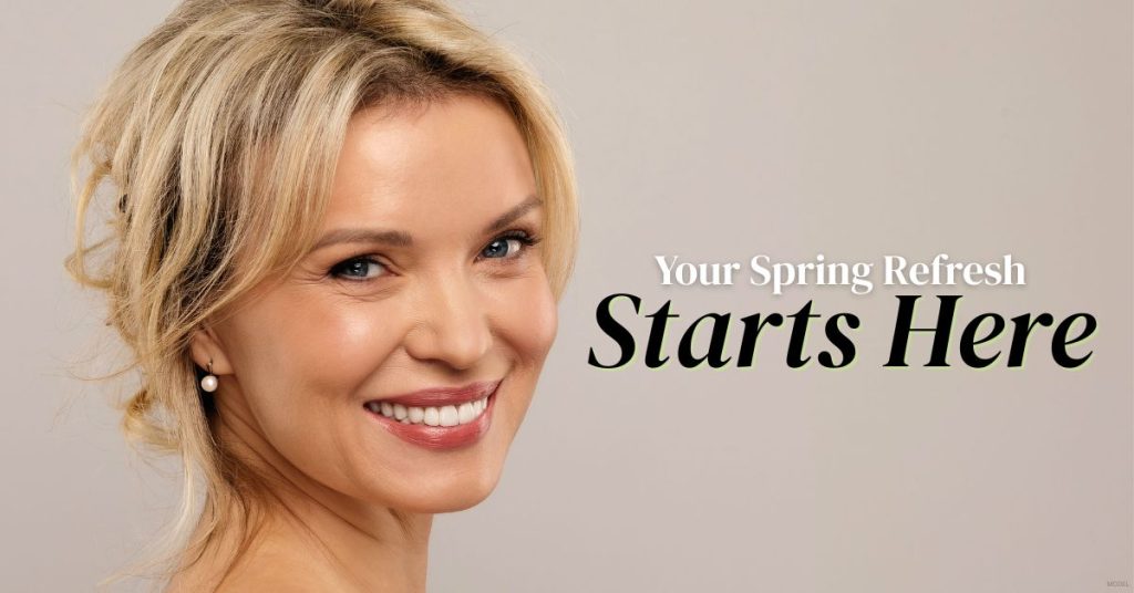 Your spring refresh starts here. (model)